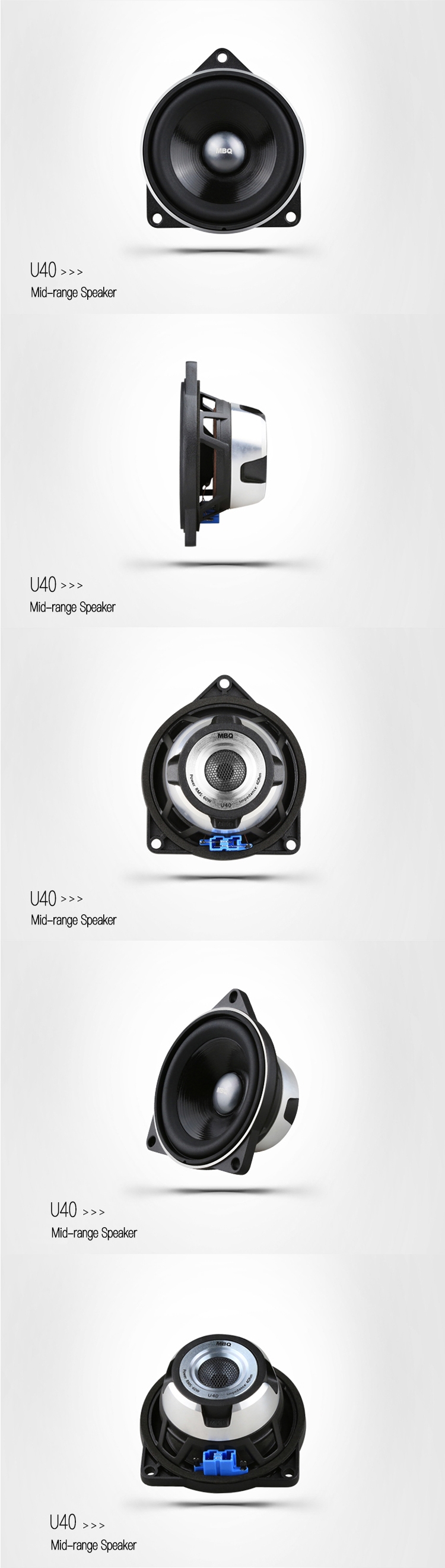 MBQ 寶馬專(zhuān)車(chē)專(zhuān)用兩分頻套裝喇叭 U40