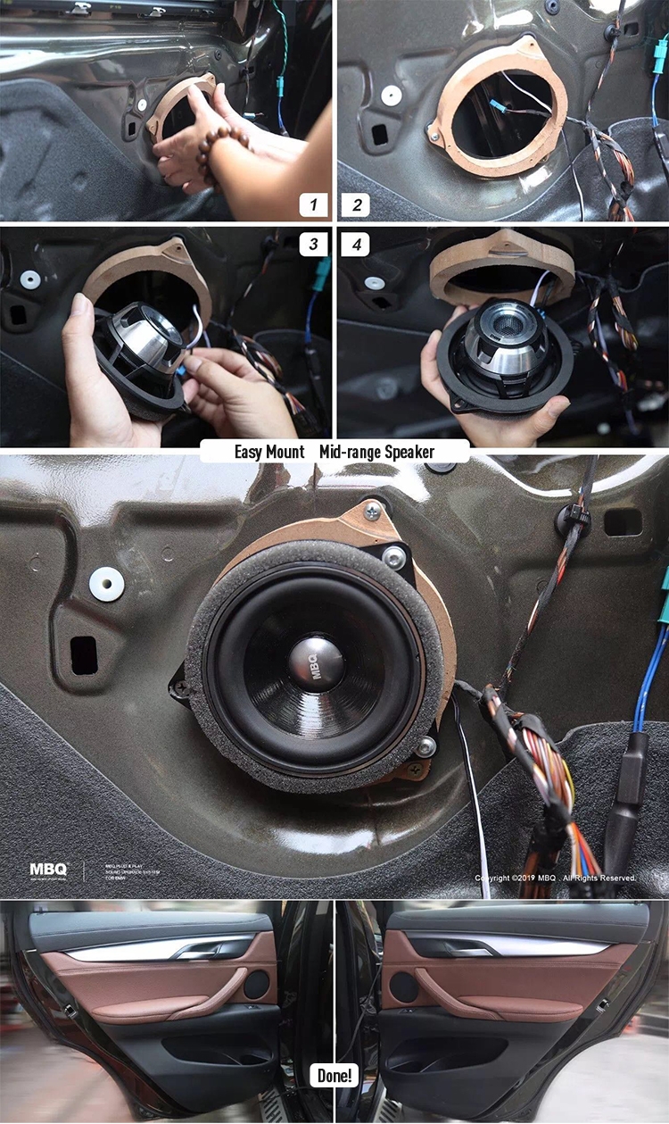 MBQ 寶馬專(zhuān)車(chē)專(zhuān)用兩分頻套裝喇叭 U40